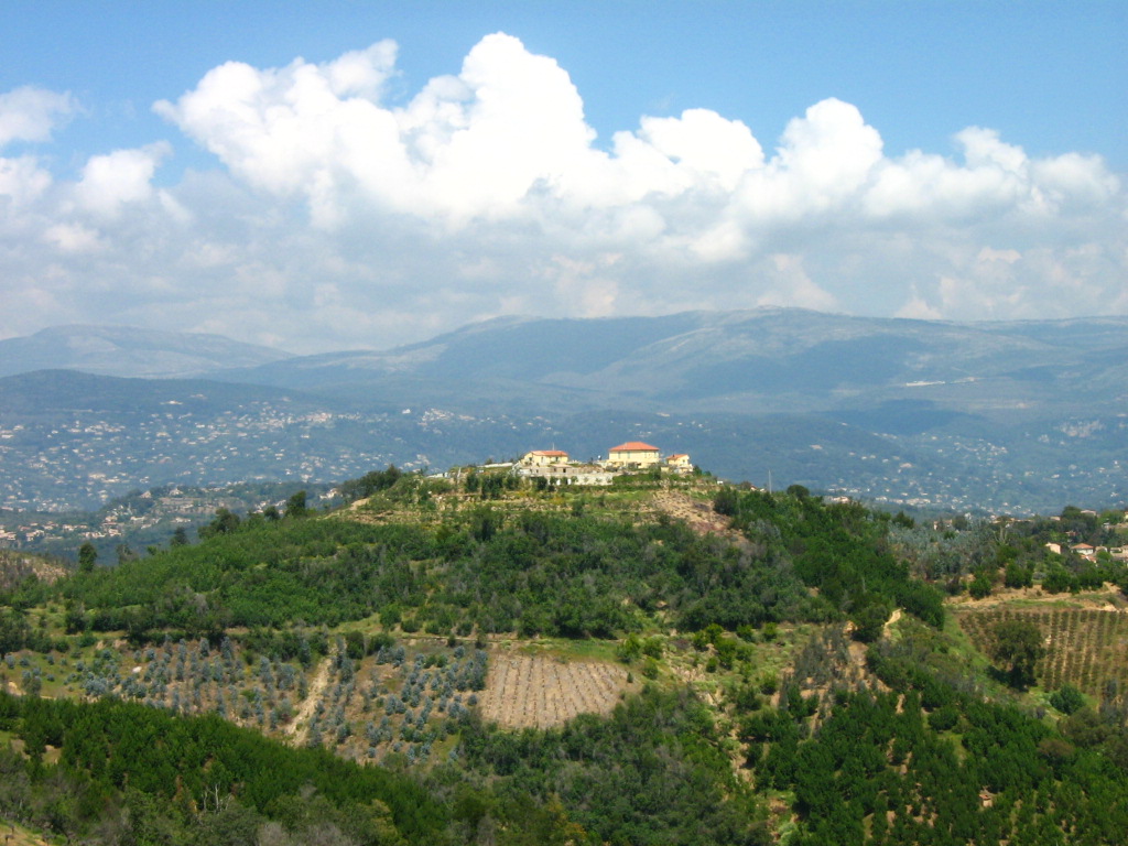pohled na Grasse